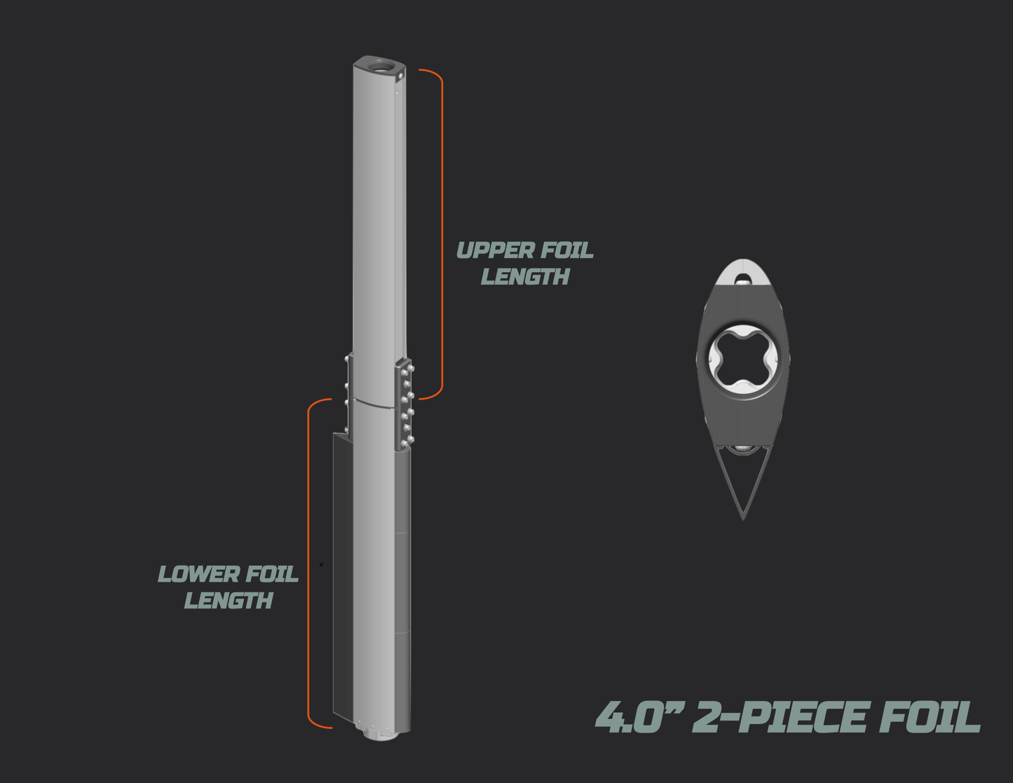 2-PIECE FOIL Z-POLE