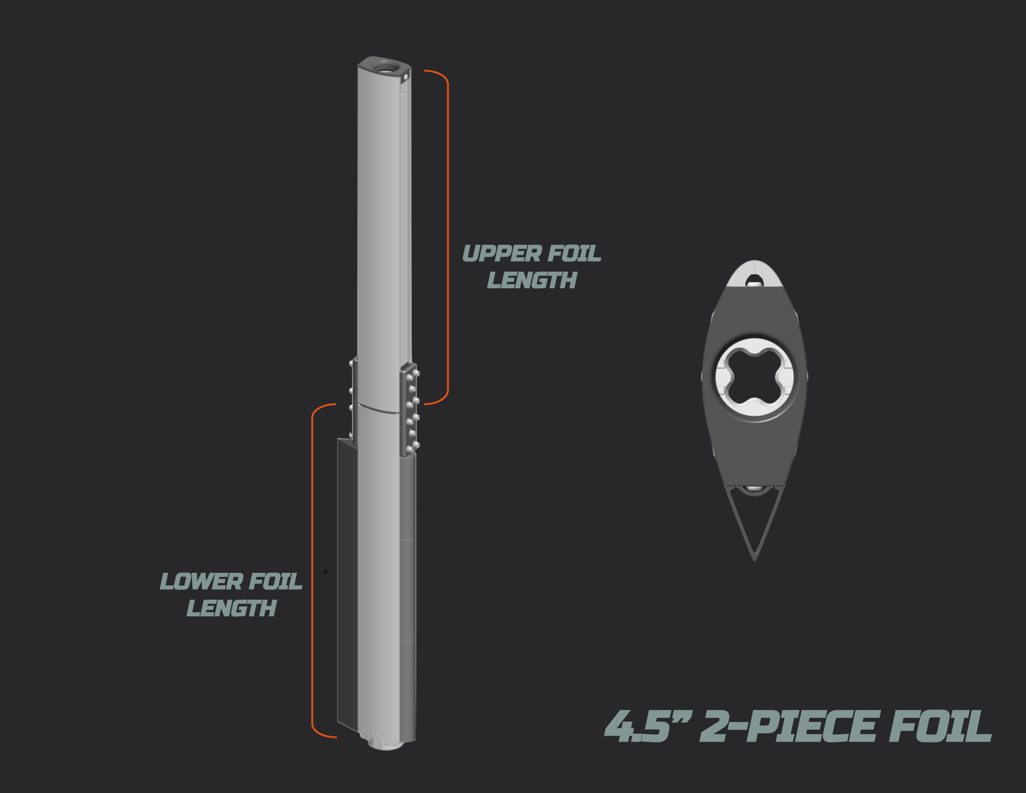 2-PIECE FOIL Z-POLE
