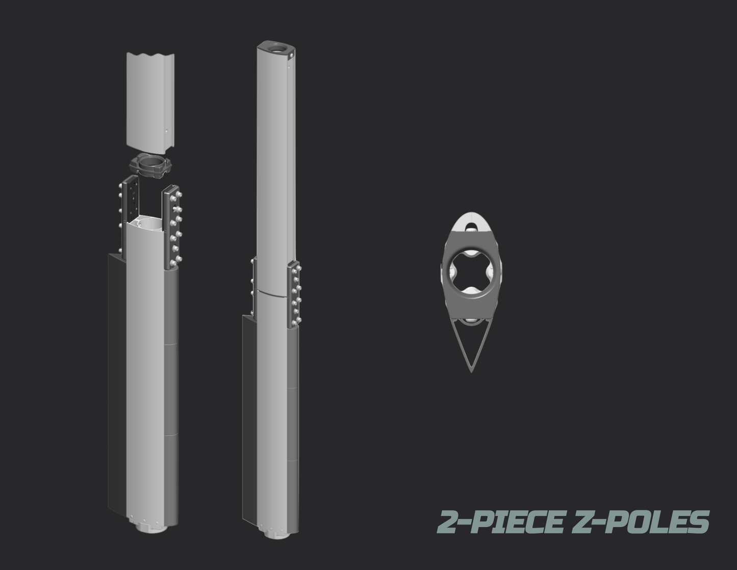 2-PIECE FOIL Z-POLE