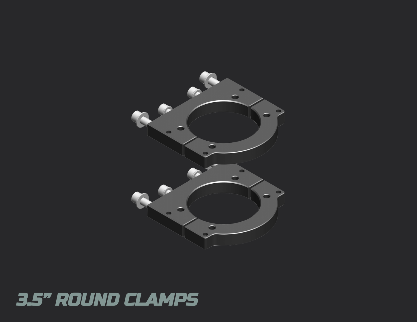 ROUND Z-POLE CLAMPS