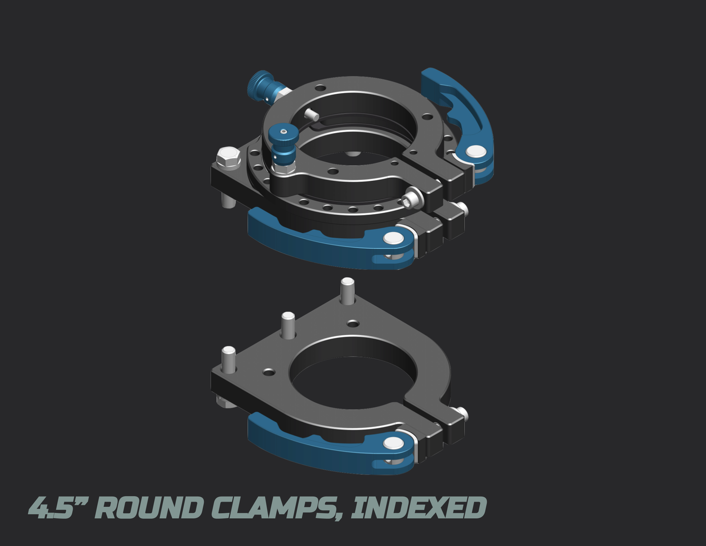 ROUND Z-POLE CLAMPS