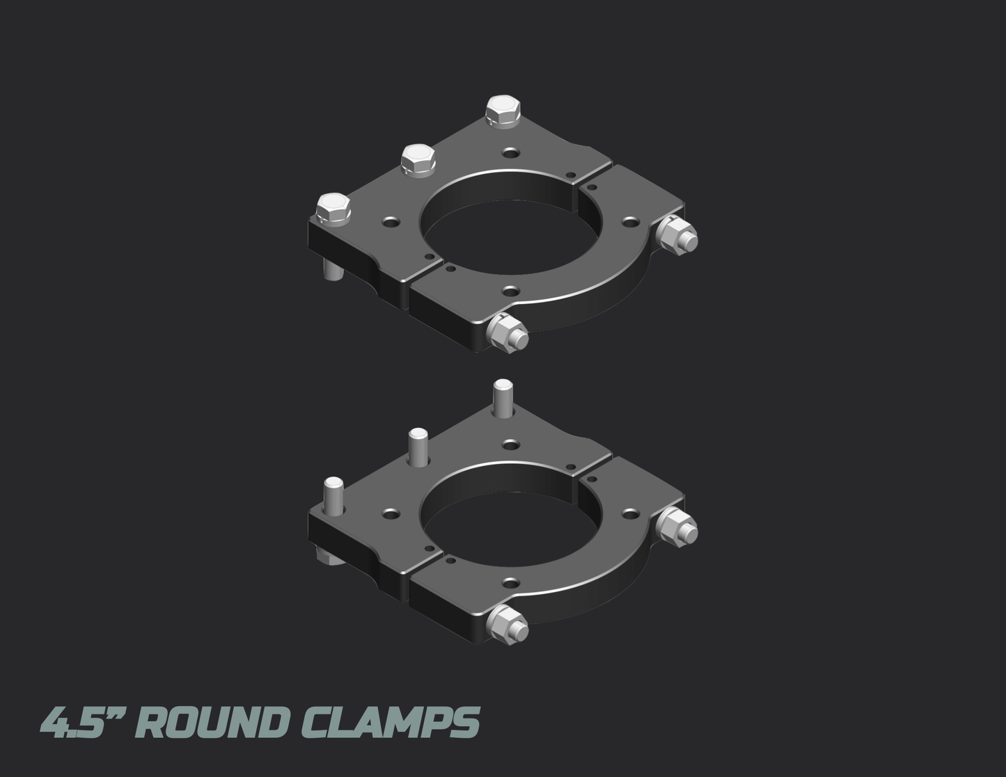 ROUND Z-POLE CLAMPS