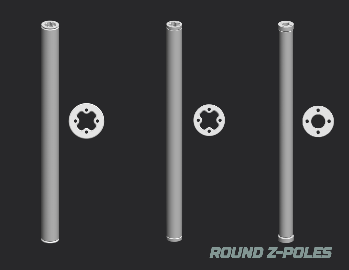 ROUND Z-POLE