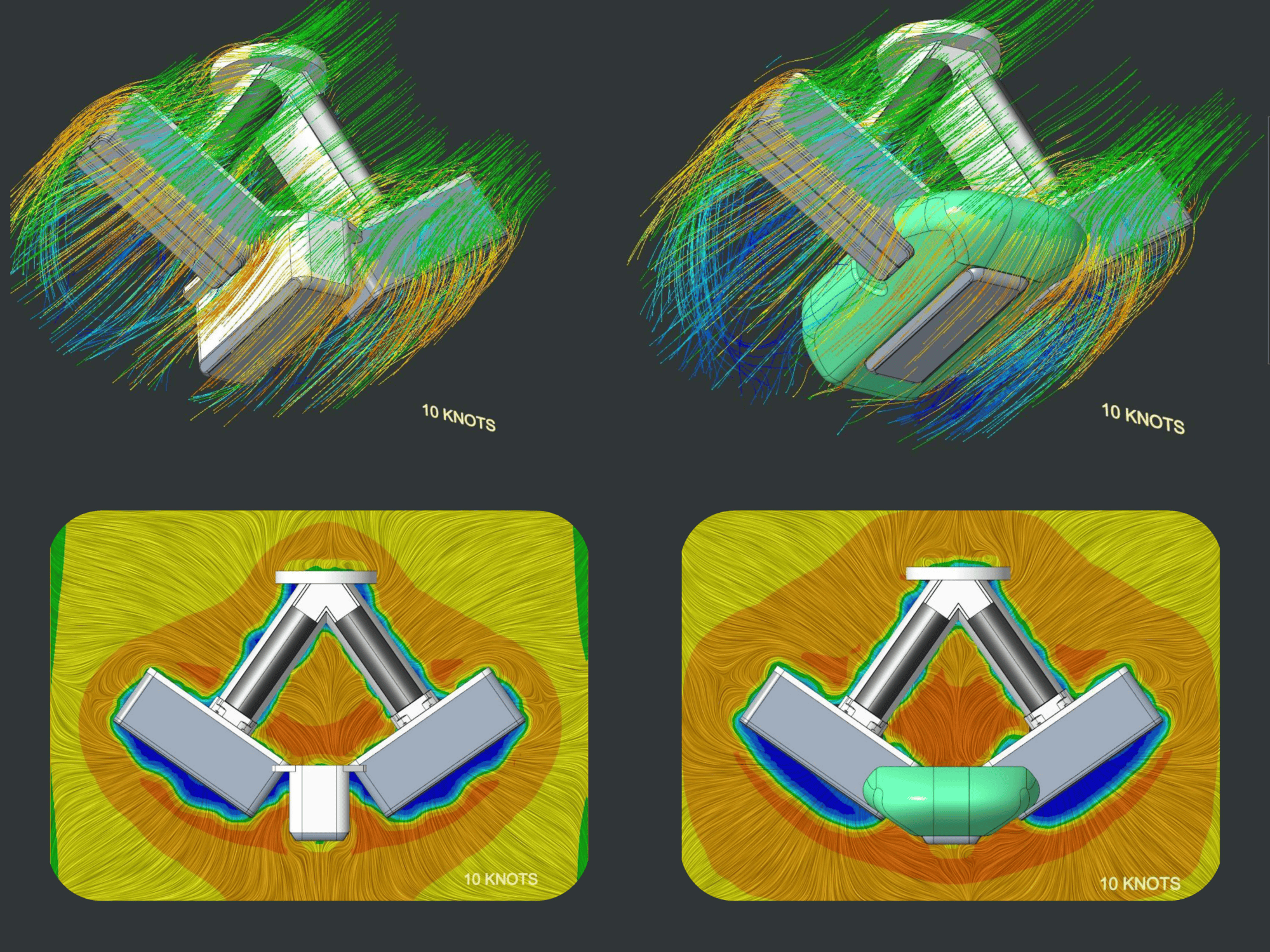 PODS & FAIRINGS - Universal Sonar Mount