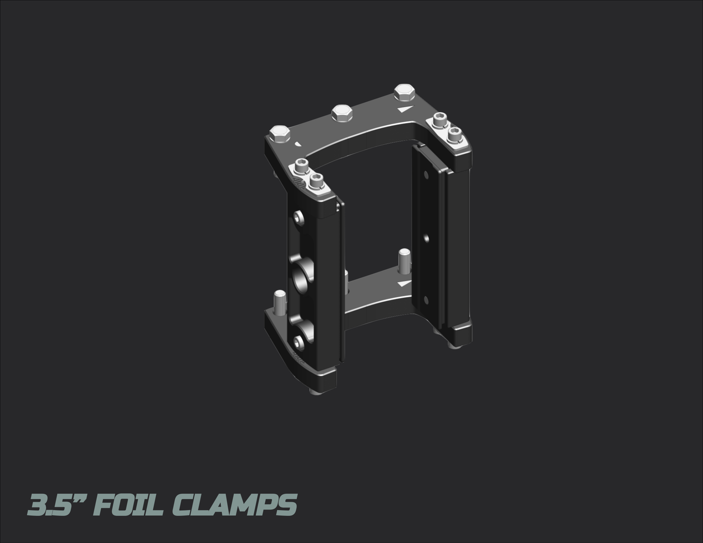 FOIL Z-POLE CLAMPS