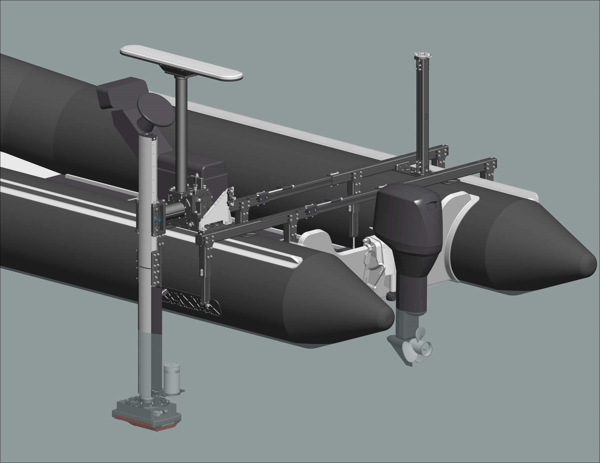 RHIB KIT - Universal Sonar Mount