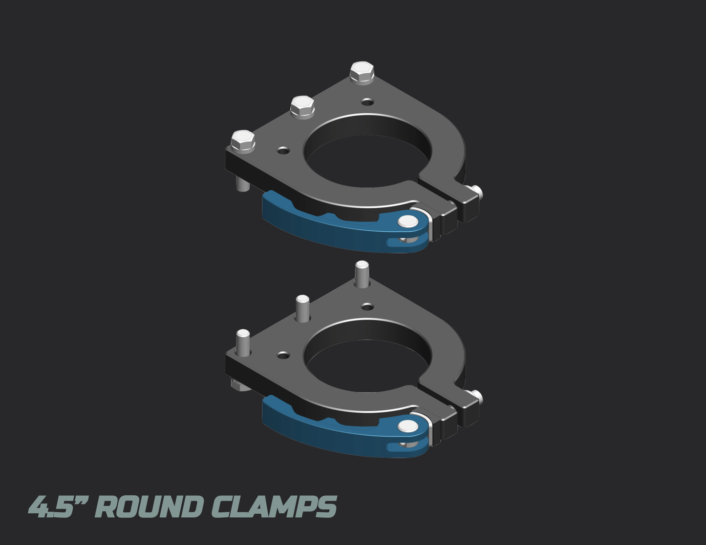 ROUND Z-POLE CLAMPS